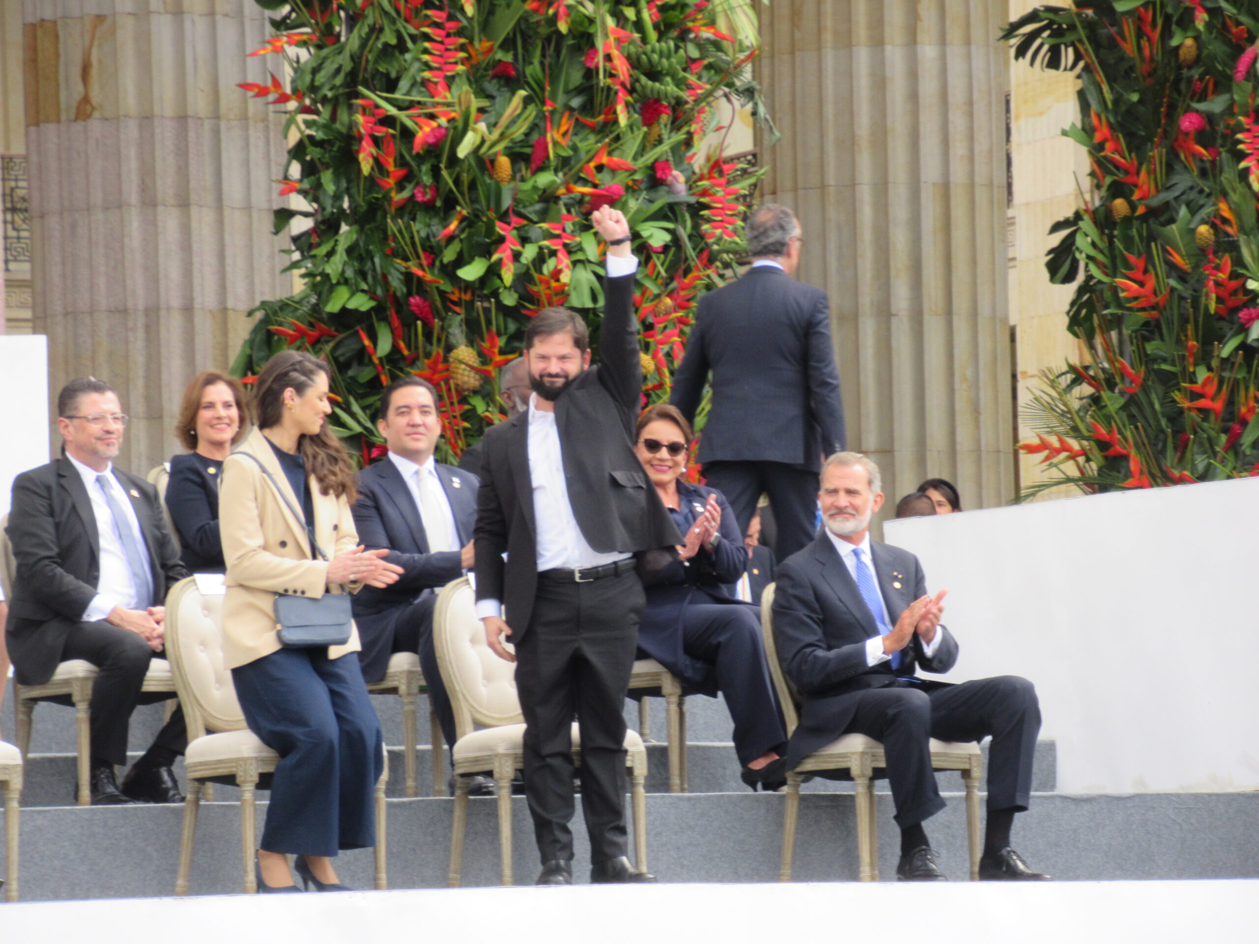 » Some photos from yesterday’s presidential inauguration in Colombia